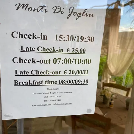 Monti Di Jogliu Farm stay Arzachena